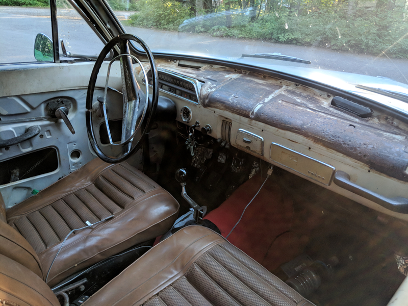 Illustration for article titled The Best Thing to Do With Your Freshly Engine Swapped 1966 Volvo Is Drive Across the Country